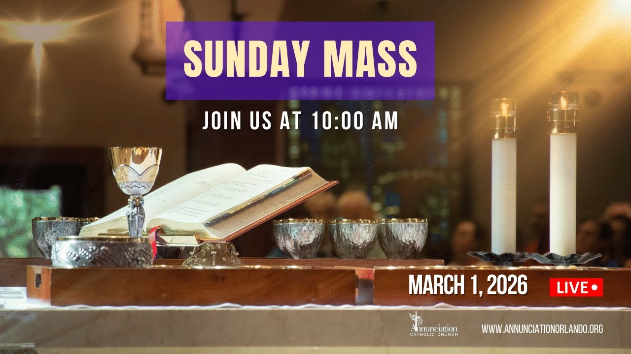 2nd Sunday of Lent - March 1, 2026 - 10am - YouTube