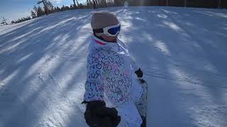 Учусь кататься на сноуборде 2 часть. ГЛК Уктус. Snowboard