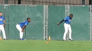 2021 Future Stars Series College Pre-Draft Combine 60-yard dash: Luther Woullard, Sabin Ceballos