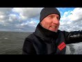 Clip 2 - der Wind legt zu - Kiten/Kitesurfen am Homespot in Gold - So. 15.01.2023