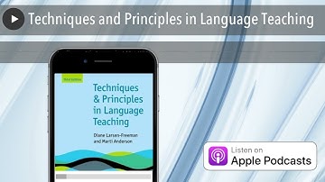 Techniques and Principles in Language Teaching