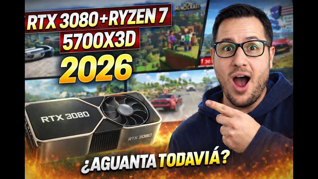 RTX 3080 + Ryzen 7 5700X3D en 2026… ¿sigue siendo suficiente 