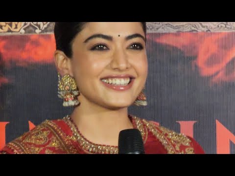 Actress Rashmika Mandana talks about her film Chaava #rashmikamandanna #bollywood #chaava #movie