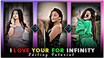 I LOVE YOUR FOR INFINITY 💕// editing Tutorial 💫// Alight motion video editing / #xreditor @Xr editor