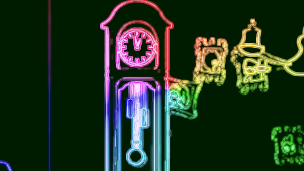 HICKORY DICKORY DOCK || NEON NEON EDGE WIGGLE COLOR INVERSION THERMAL ...