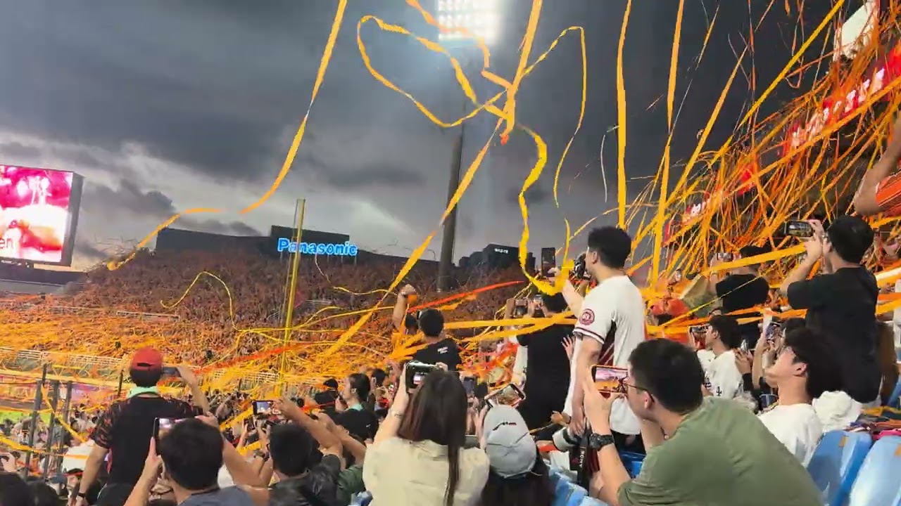 2025 統一獅上半季封王拋彩帶