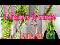 8 Design of lucky Bamboo // 8 lucky Bamboo decoration idea in 16 minutes // lucky bamboo craft.