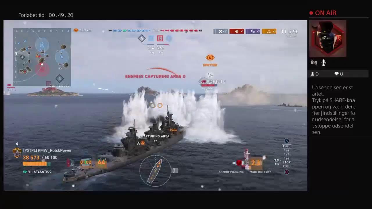 We Play Wold Of Warships legende Prof Gaming   Tallking Polish English Danish