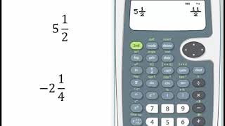 TI30XS Multiview Calculator - Mixed Numbers
