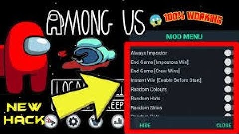 Among Us Mod Menu Android/iOS - Always Imposter - No Kill Cooldown - Among Us Hack