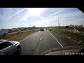 Truck forces highway traffic onto shoulder