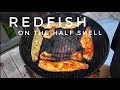 REDFISH ON THE HALF SHELL (CATCH AND COOK!!!) / OLD BAY V.S UNCLE CHRIS&#39; GOURMET FISH SEASONING