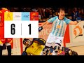 Resum de l'España 1-6 Argentina