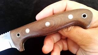 Cuchillo Bill Levengood Bushcraft ats-34