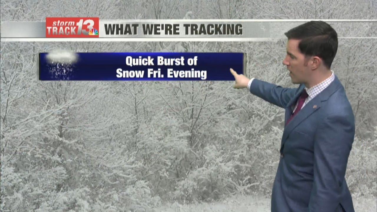 More snow is on the way for the weekend - YouTube