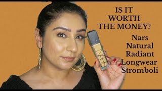 Nars Natural Radiant Longwear foundation review Stromboli