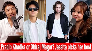 Pradip Khadka or Dhiraj Magar? Jassita picks her best! Rapid Fire with Biswa Limbu