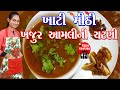 Khajur aamli chatni in gujaratichutneychatni