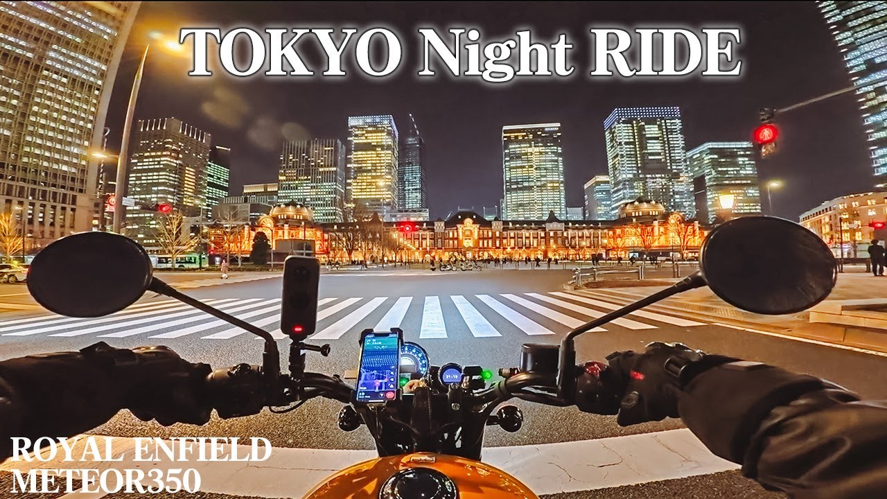 【ライダー必見】東京の絶景ナイトツーリングスポットを回ってみた｜TOKYO NIGHT RIDE