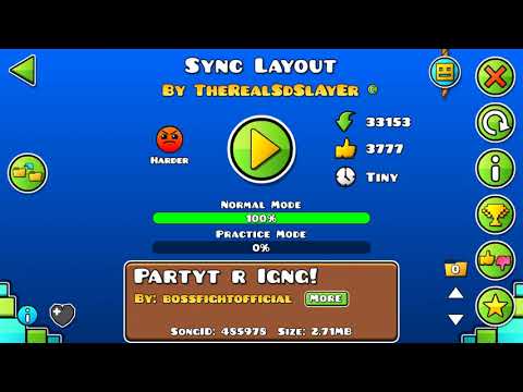 Sync layout 100%