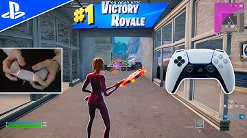 [1 HOUR] PS5 PRO Controller ASMR 😴 Handcam Fortnite Tilted Zone Wars 🎮