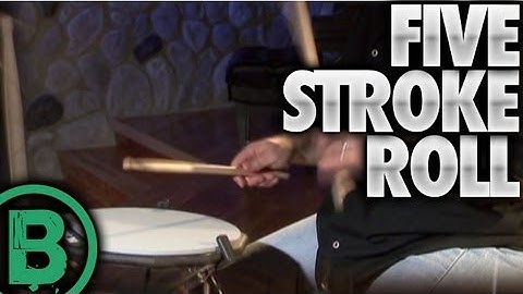 Five Stroke Roll - Drum Rudiment Lessons