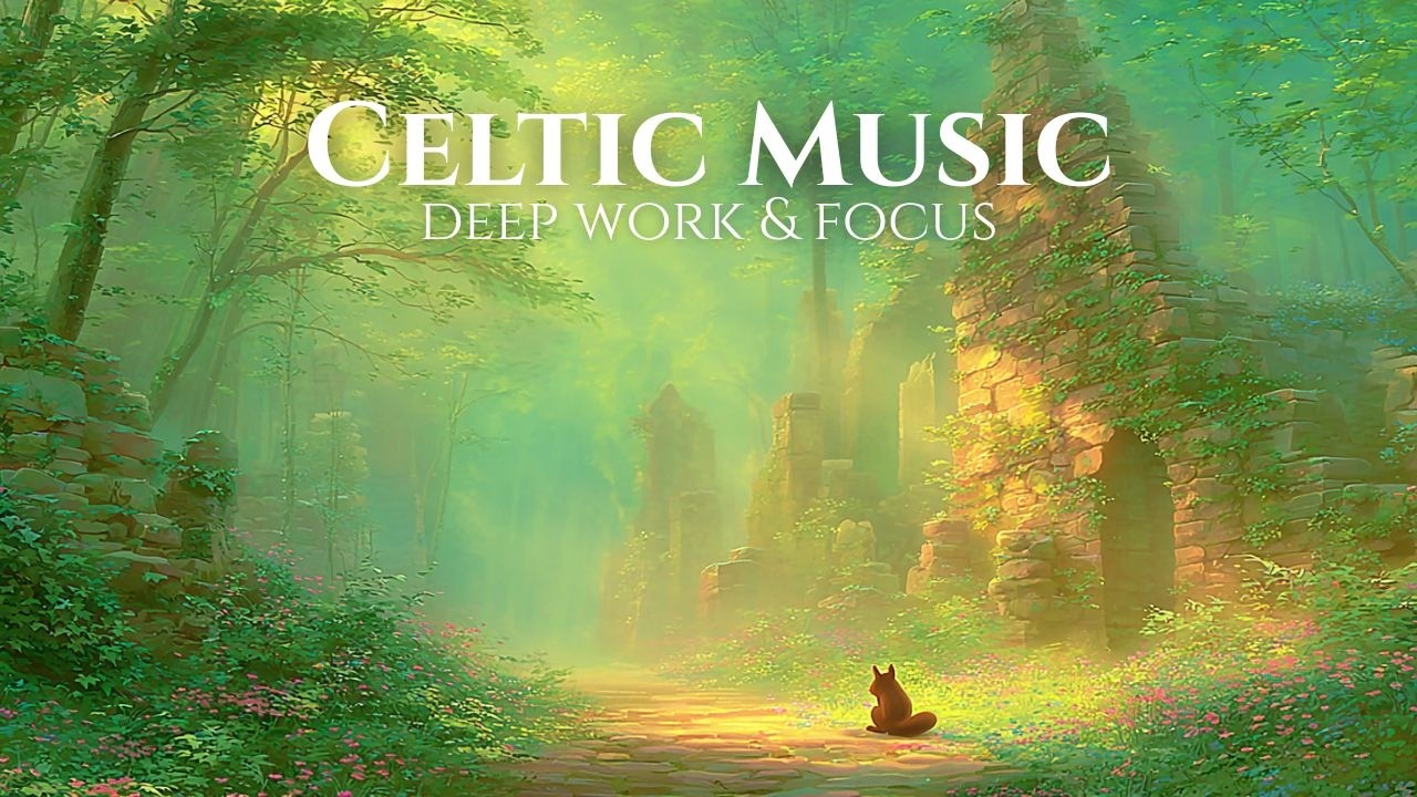 Mystic Forest Ruins 🌿 Celtic Music for Deep Work & Maximum Focus
