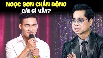 Ngọc Sơn CHẤN ĐỘNG "CÁI GÌ VẦY" vì chàng trai HÁT NGỌT SAY SƯA