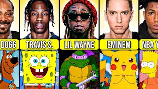 Famous Rappers Favorite Characters