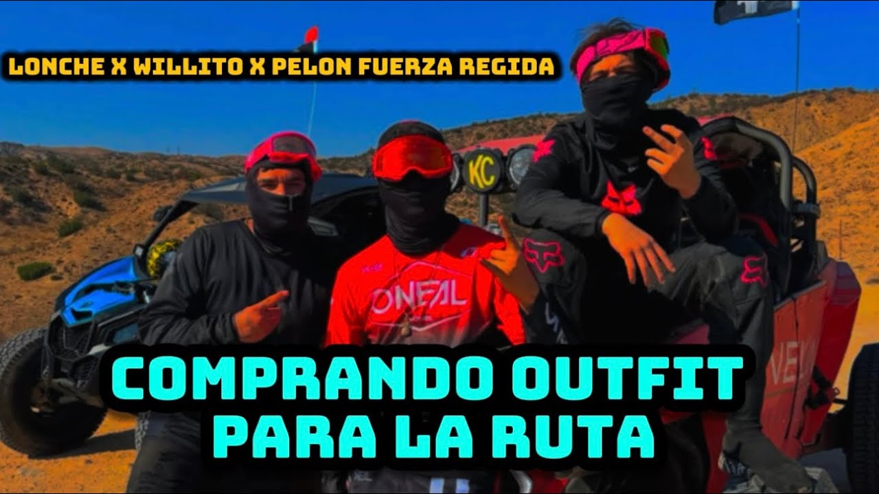 Lonche y Willito comprando outfit para la ruta 🔥🔥 - YouTube