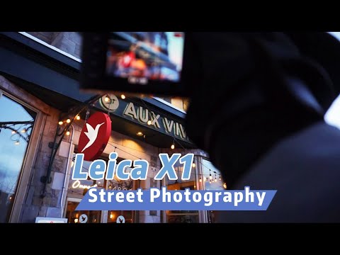 Street Photography POV with Leica X1 24mm 2.8 lens--Westmount Montreal Canada