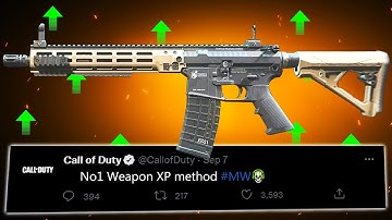 MAX ANY GUN IN 1 GAME in MW2 ( Insane Broken Weapon XP FARM In MW2 ) Fastest XP Glitch MW2