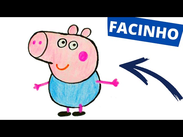 Peppa Pig George Pig ❤ Papai e Mamãe Pig, desenhando desenhos animados para  crianças em português. 