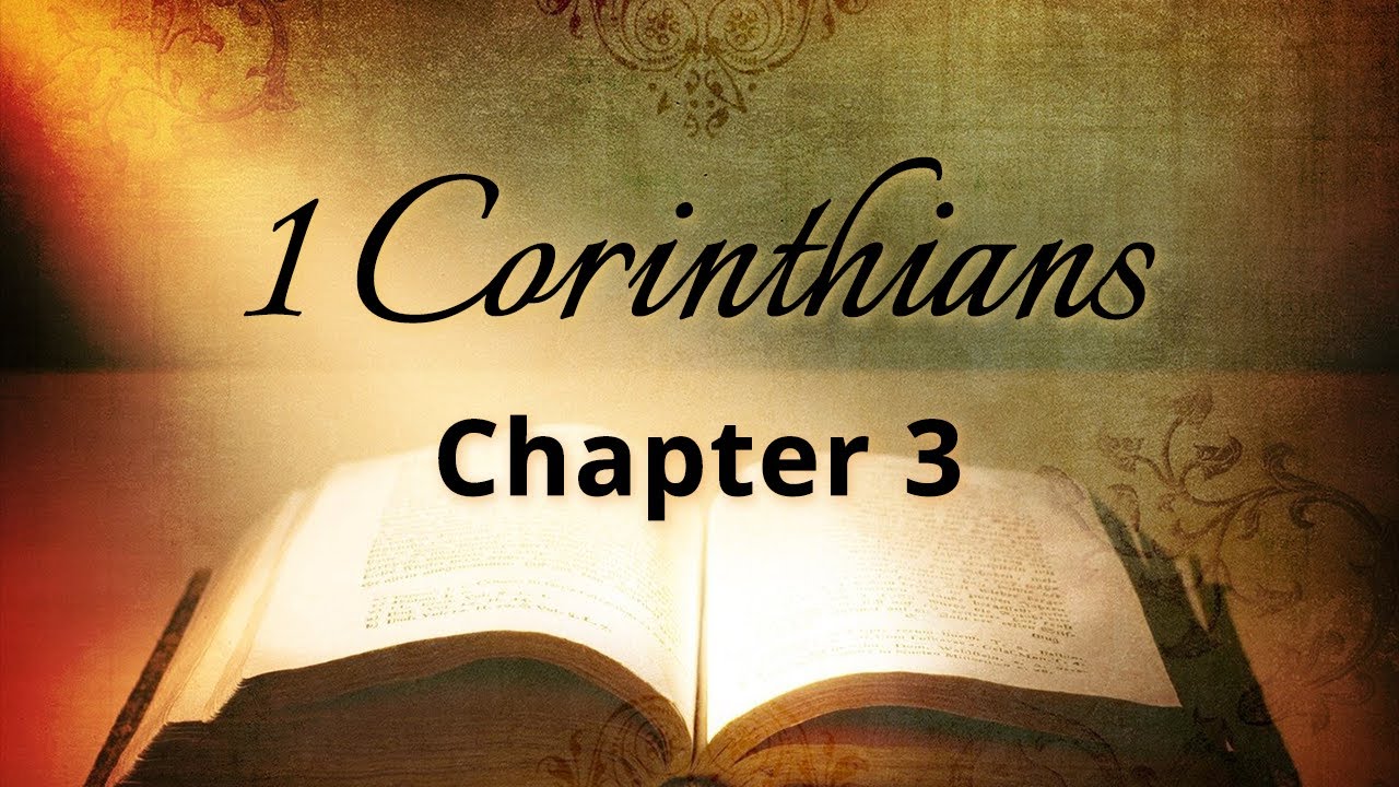 The Book Of 1 Corinthians – Chapter 3 – Bible Study - YouTube