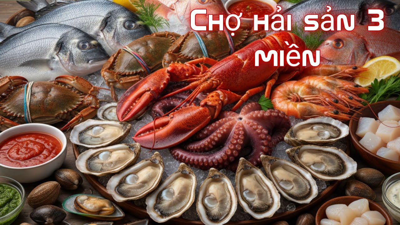 Chợ hải sản 3 miền new