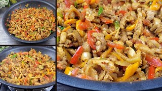 طبخ أروع  مقلقل دجاج ممكن تعملوه مره لذيذ Very delicious chicken fajitas recipe