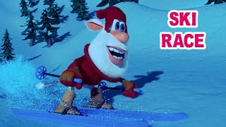 Booba ⛷ Ski Race  Funny cartoons for kids  BOOBA ToonsTV