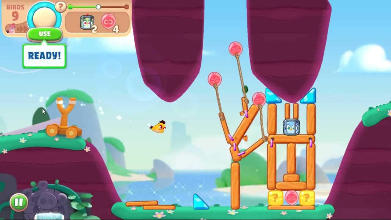 Angry Birds Journey Level 21 - NO BOOSTERS GAMEPLAY 😡🐦🏝️ | SKILLGAMING ✔️