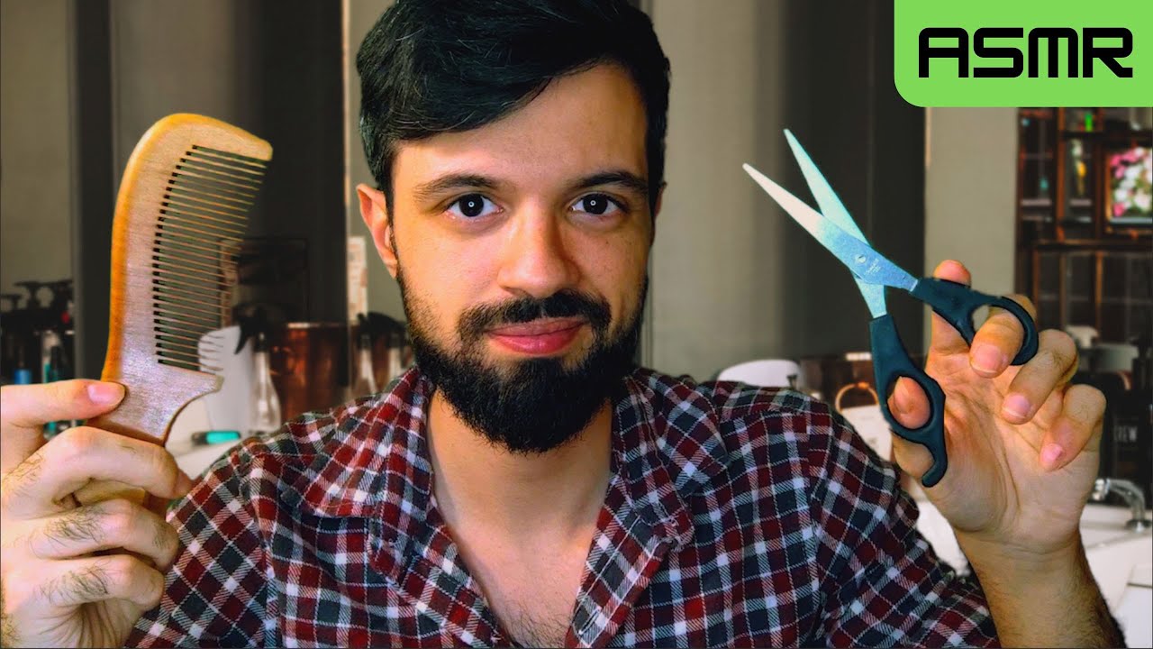 Corte de pelo ✂️💈 | Roleplay la barberia español (haircut ASMR)