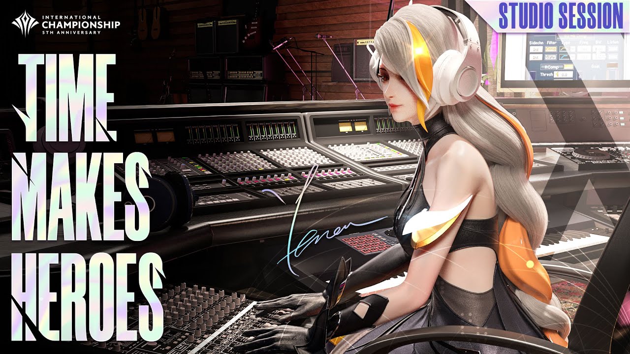 WaVe 葉娜 - Time Makes Heroes - 錄音室限定 M/V《Garena 傳說對決》