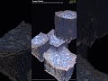 Crystal (Cubic) — 3D Cellular Automata #Shorts