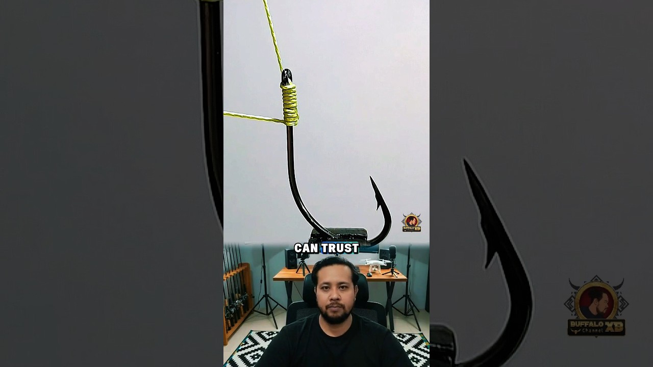 Этот аккуратный узел не позволит рыбе ускользнуть 😮🎣