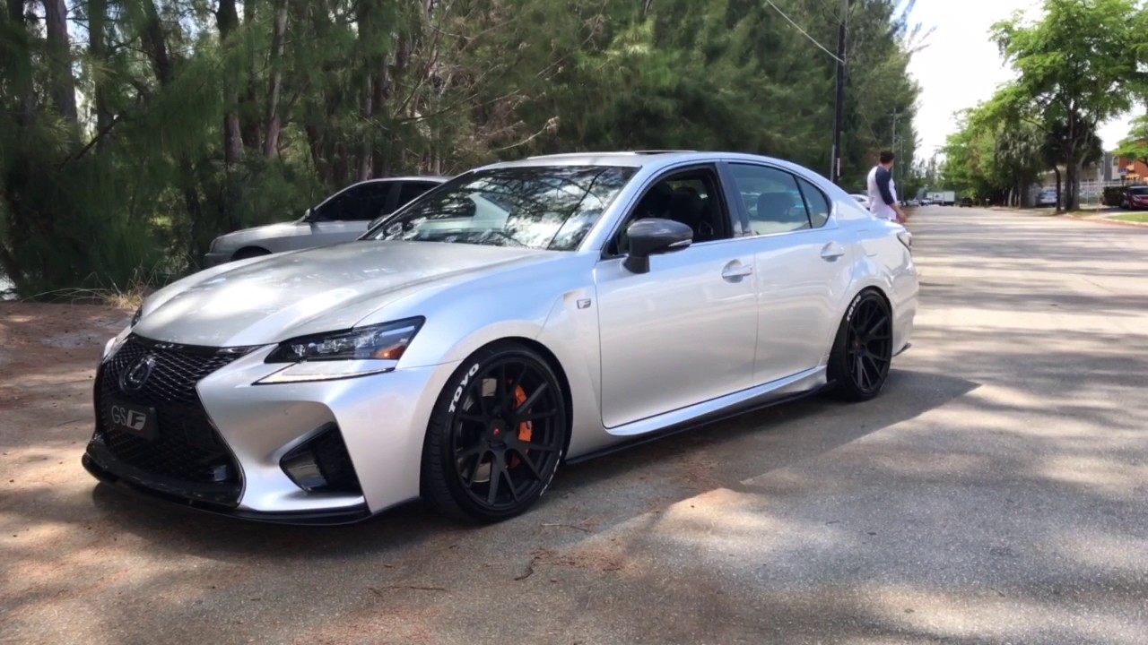 Modified Apexi Lexus Gs 350 Vossen Vfs 2 x9 5 X x10 5 4k Youtube