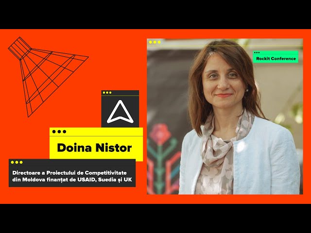 Artcor si Mediacor - Collider-ul Industriilor Creative din Moldova - Doina Nistor [Rockit 2021] class=