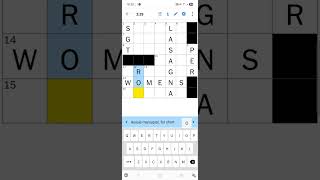 NYT Mini Crossword October 25 2025