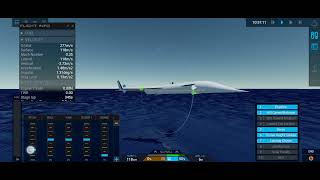 Hypersonic Drone landing + water launch