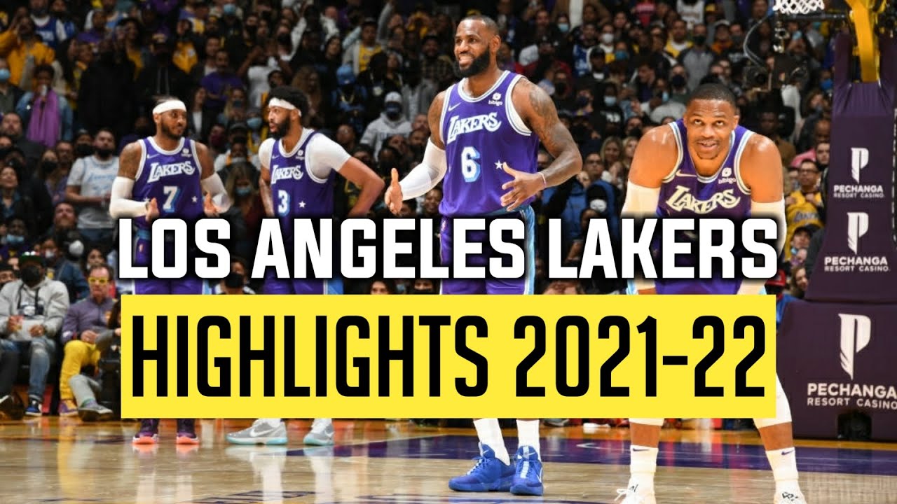 Los Angeles Lakers Best Highlights So Far | 2021-22 NBA Season [PART 1]