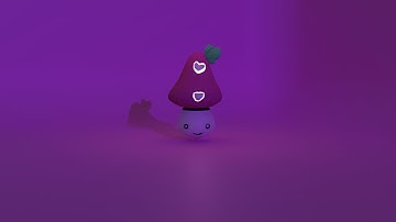 Mushroom  3d model in Blender