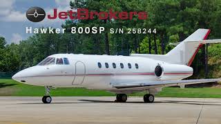 JetBrokers presents Hawker 800SP sn 258244