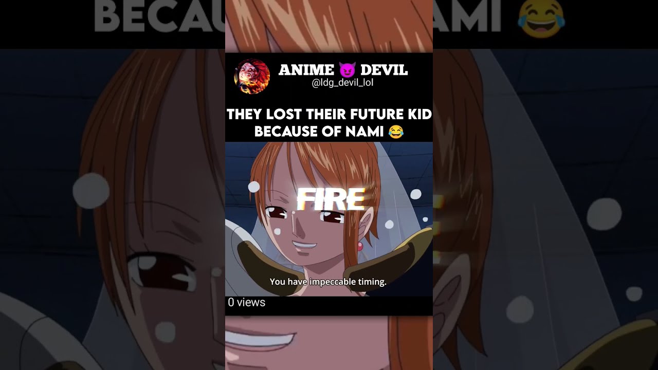 Nami is scary when it comes to money ๐ณ #onepiece #anime #nami